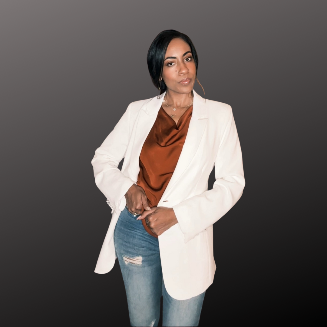 The Luxe White Blazer