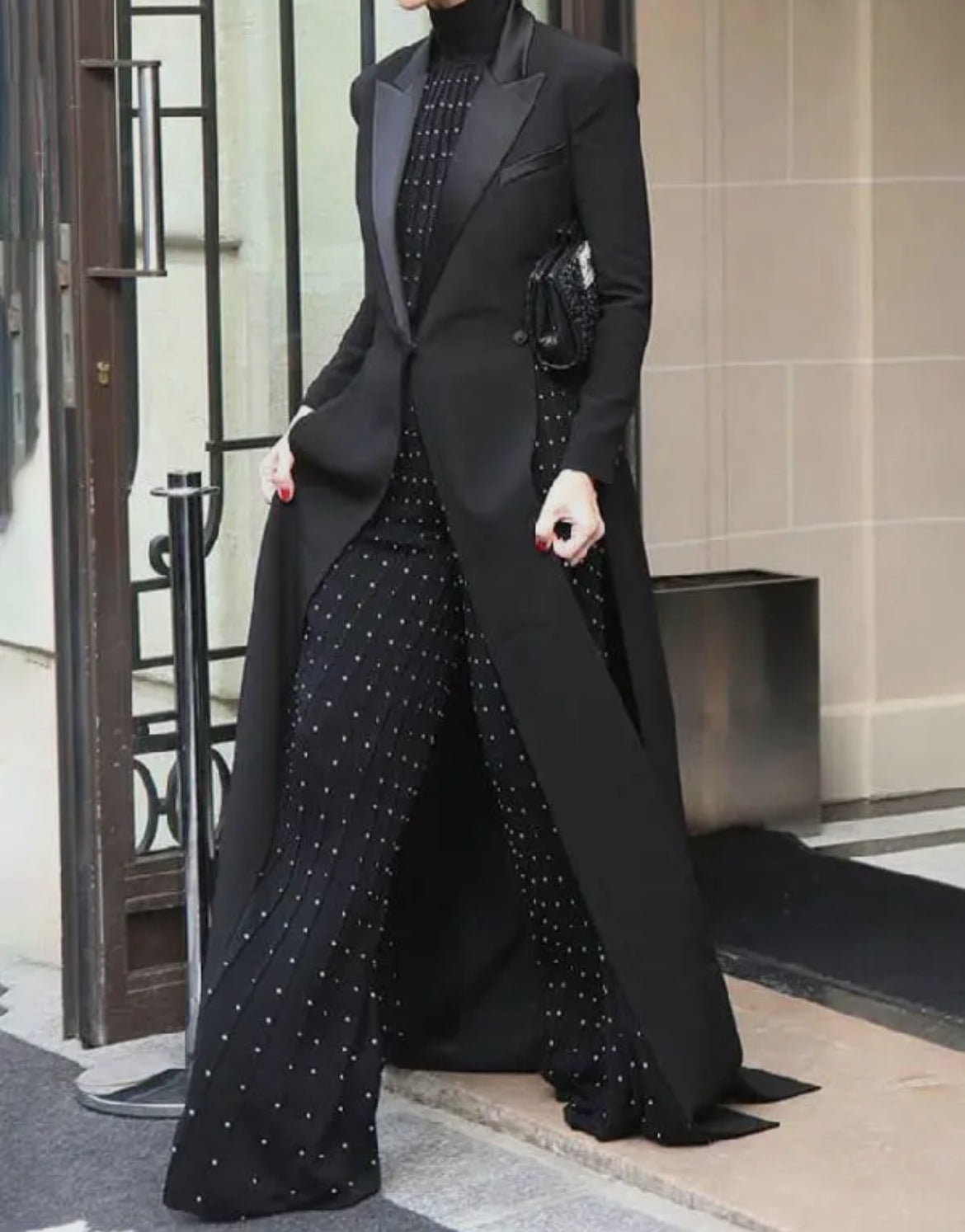 Split-side Collar Blazer