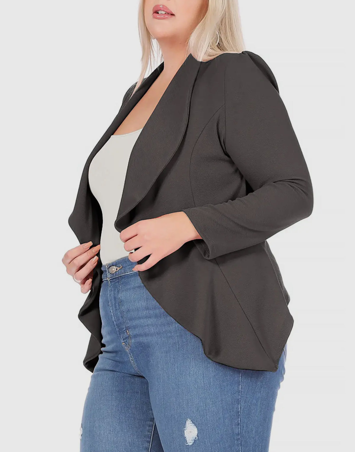 Waterfall Open Front Blazer