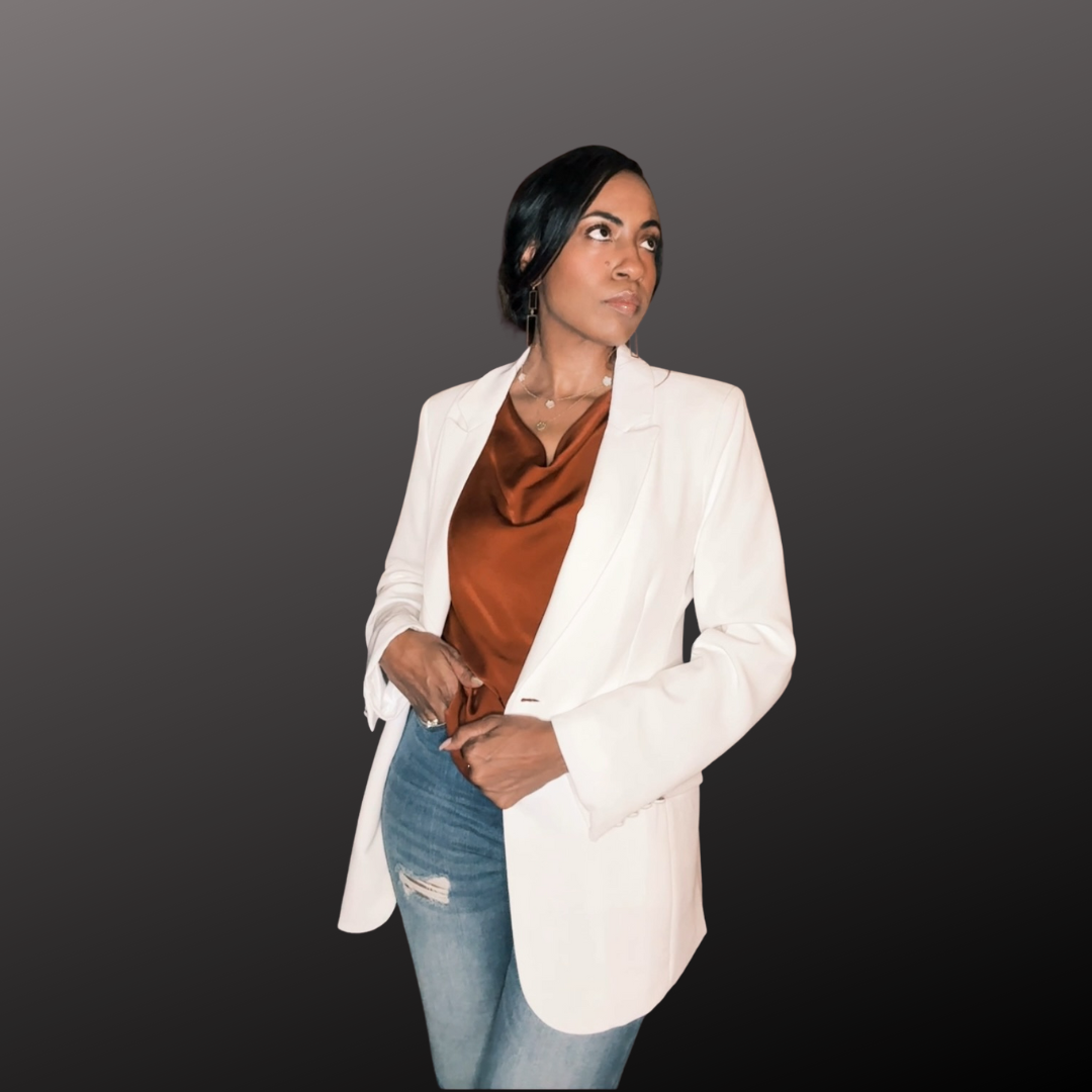 The Luxe White Blazer