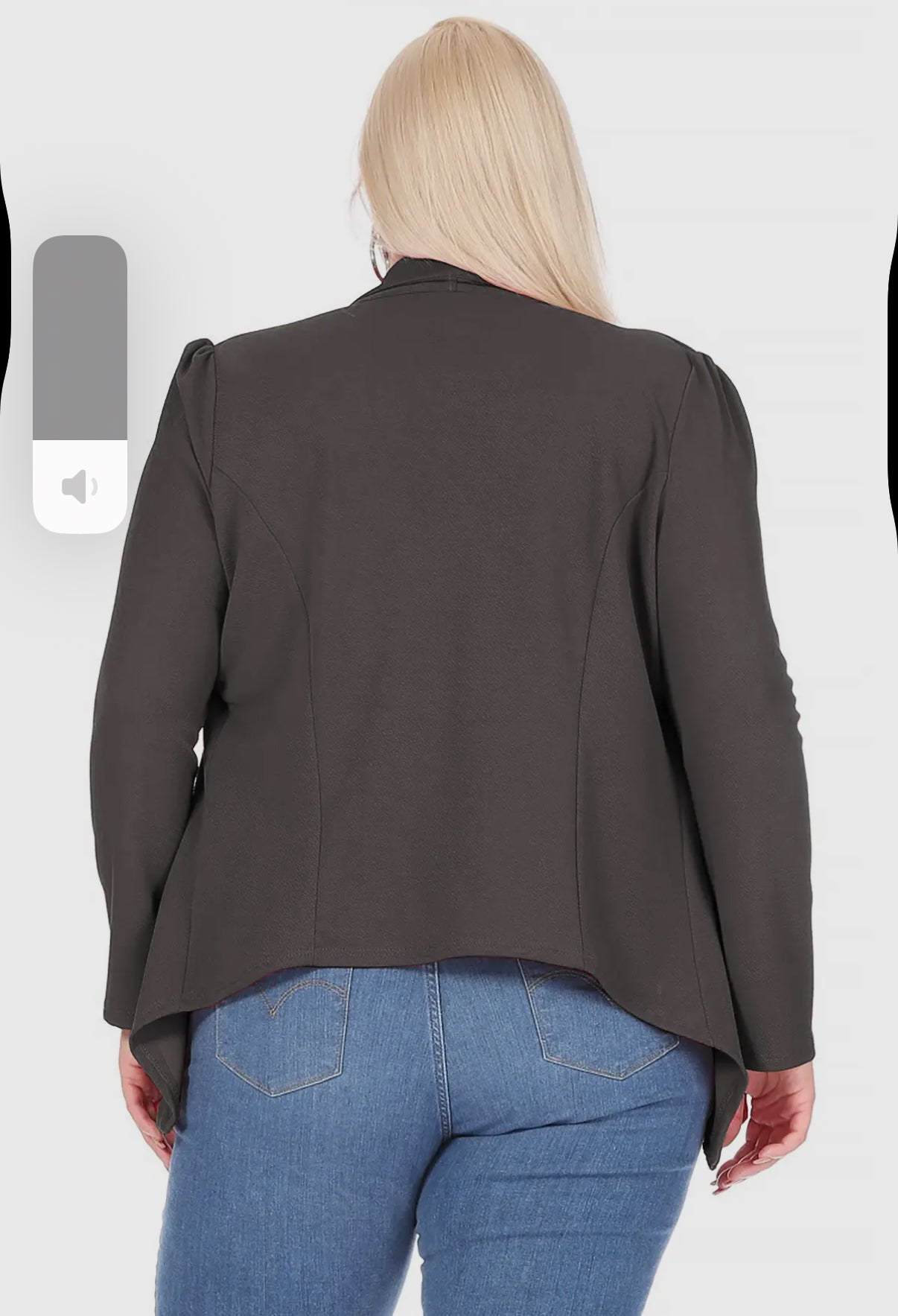 Waterfall Open Front Blazer