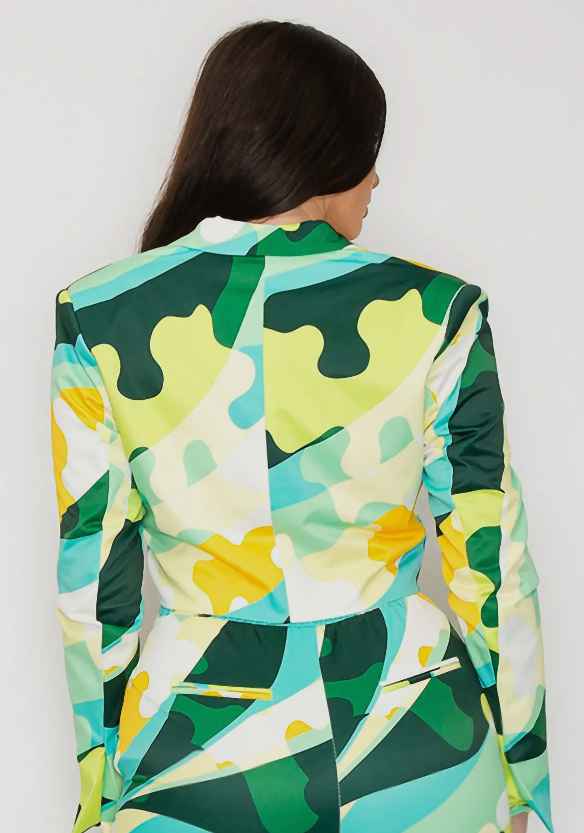 Island Breeze Cropped Blazer