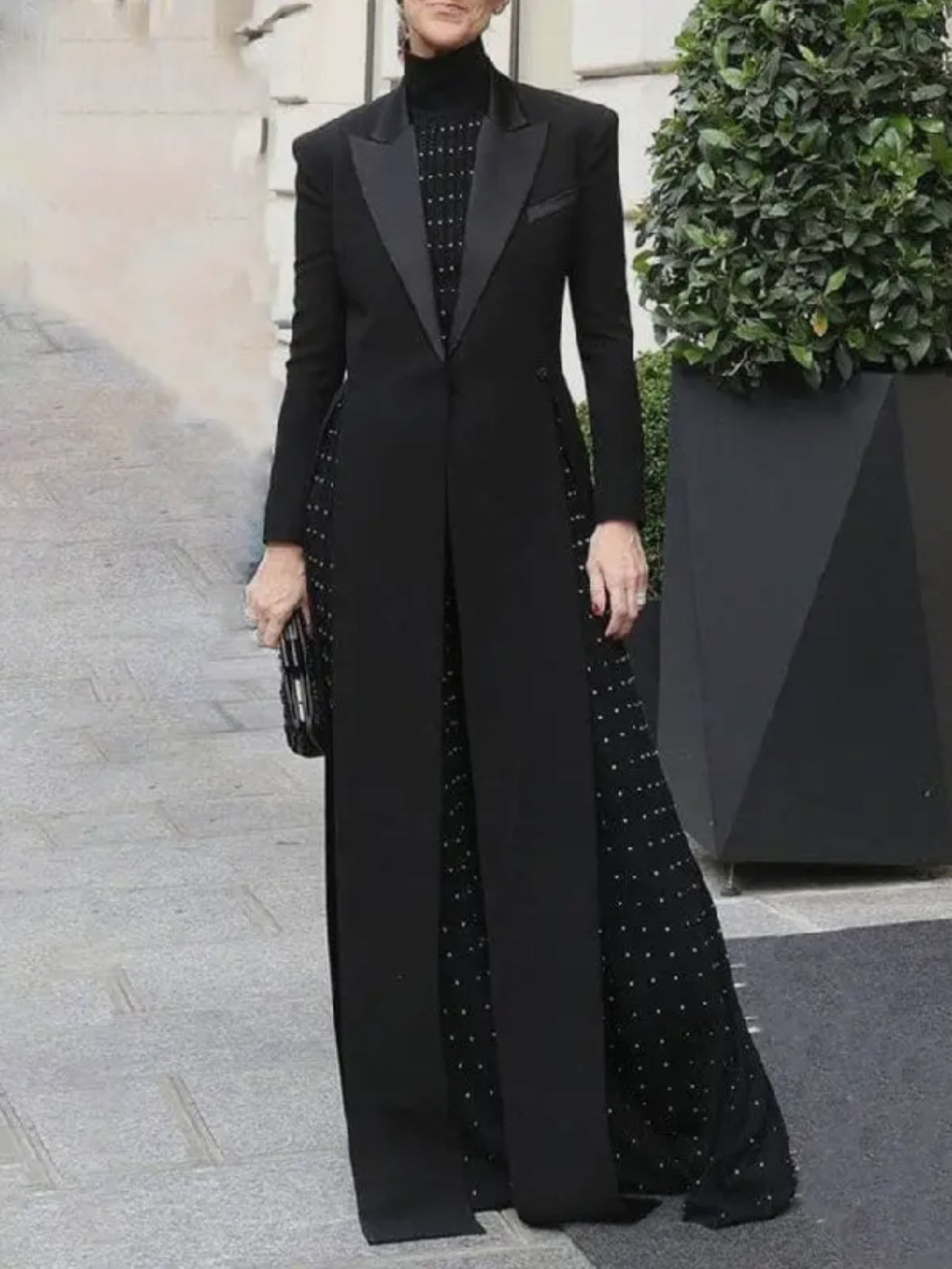 Split-side Collar Blazer