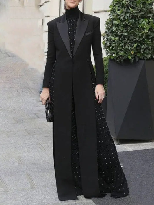 Split-side Collar Blazer