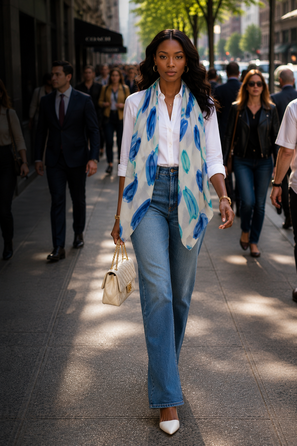 The Seaflower Scarf Collection