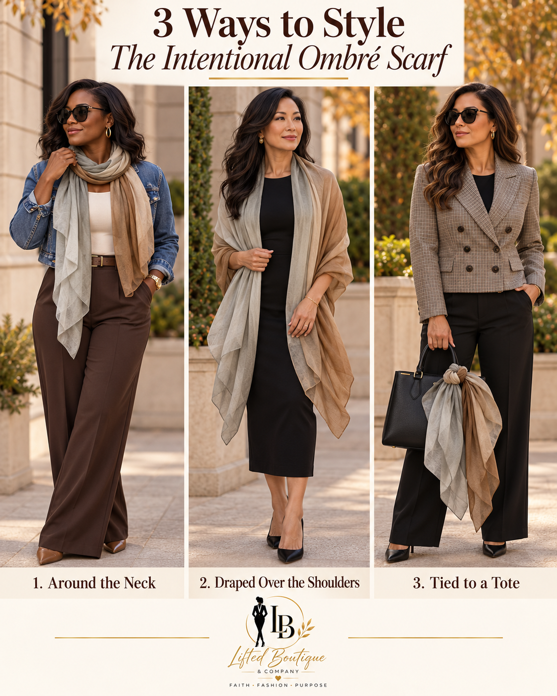 The Intentional Ombré Scarf