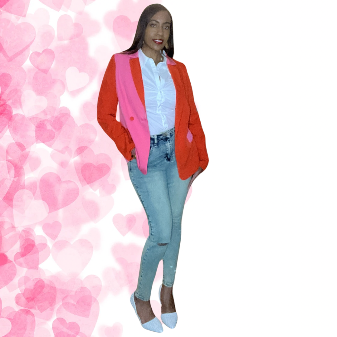 Pink Rouge Blazer