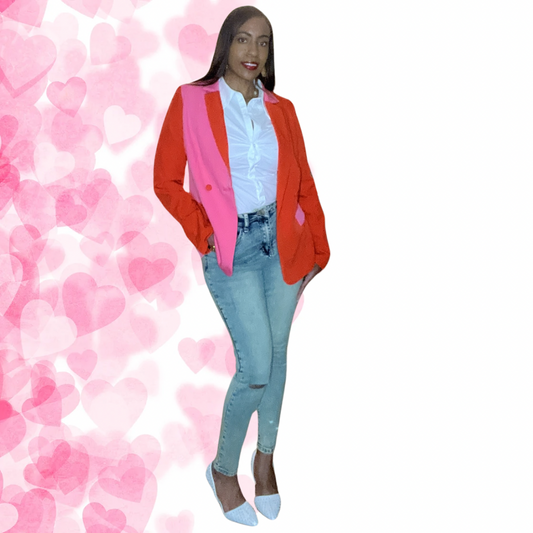 Pink Rouge Blazer